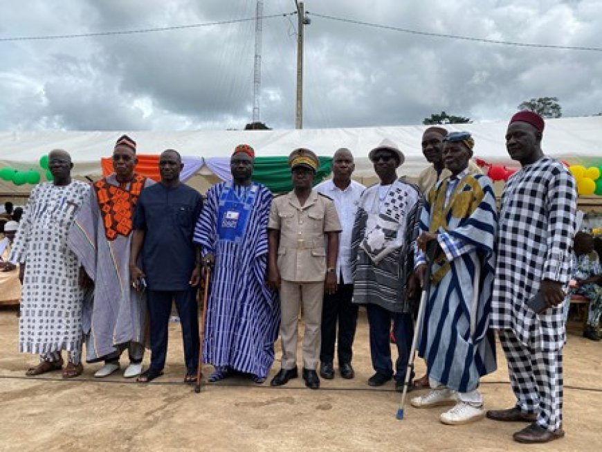 Tonkpi : Ouedraogo  Daouda intronisé chef central de la communauté burkinabé