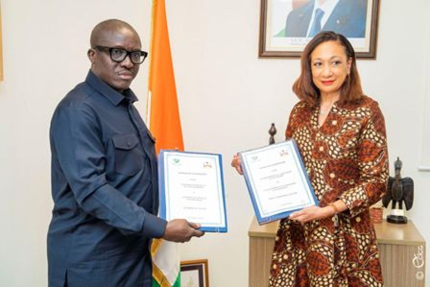 Coopération culturelle Côte d'Ivoire – Guinée-Bissau : La ministre Françoise Remarck signe un accord avec son homologue bissau-guinéen