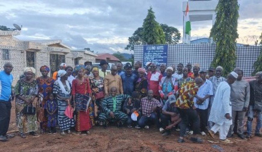 Biankouma / Présidentielles 2025 : Tia Fulgence galvanise les anciens du RDR pour la victoire du president Alassane Ouattara