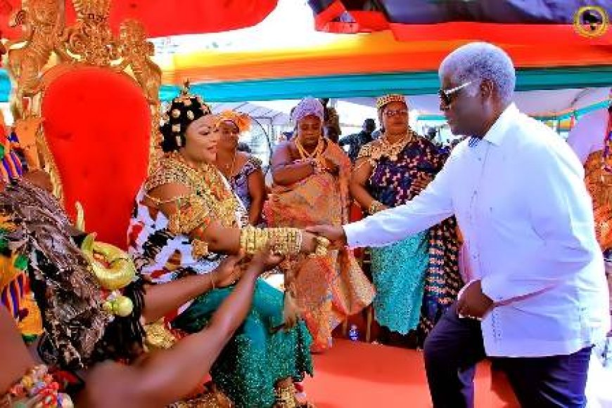 FENA 2025 : La Reine Mère Nana Abrafi Koto appelle à des élections de dignité et de dialogue