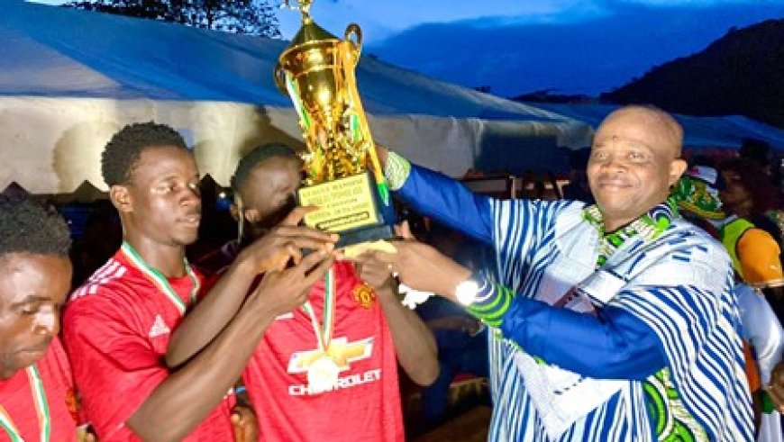 Man / Finale de la 4ᵉ édition de la League Manois : Dr Tia André et le colonel Bleu Charlemagne appellent à la paix et à la cohésion sociale