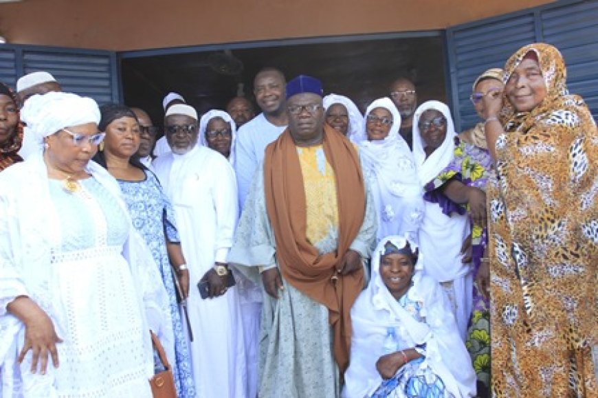 La communauté musulmane de Sorobango a prié pour la paix et la cohésion