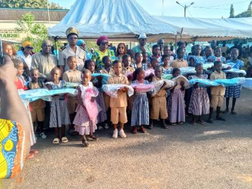 Séguéla : La Maire Maférima Bamba investit dans l’avenir des élèves