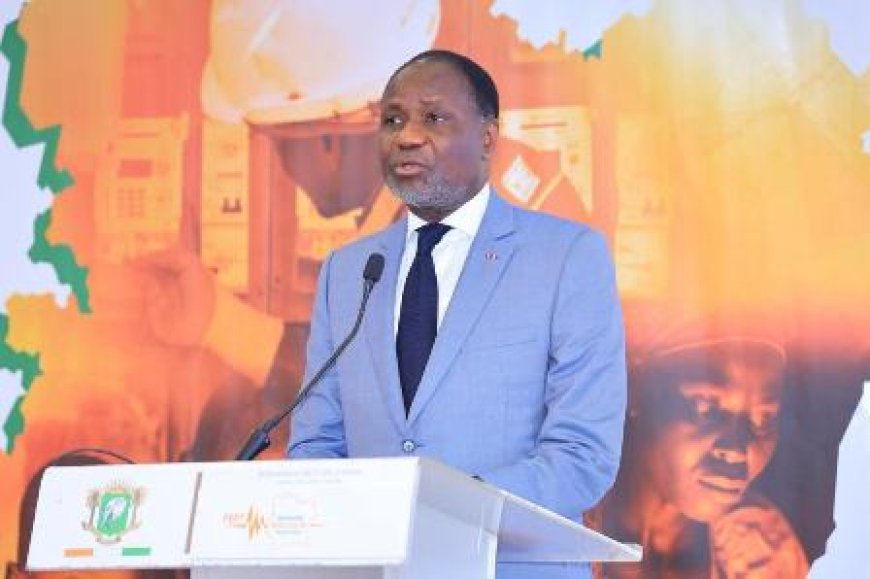 Mamadou Sangafowa-Coulibaly lance la phase 2 du Programme Électricité Pour Tous