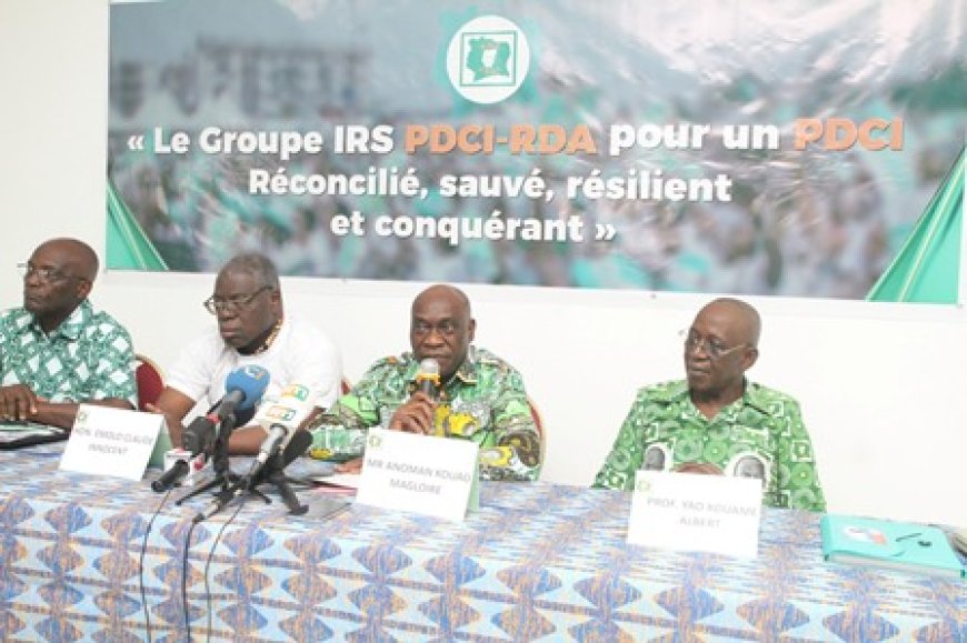 Crise interne au PDCI-RDA : Un groupe de militants exige un comité de crise pour sauver l’unité et la cohésion au sein du parti