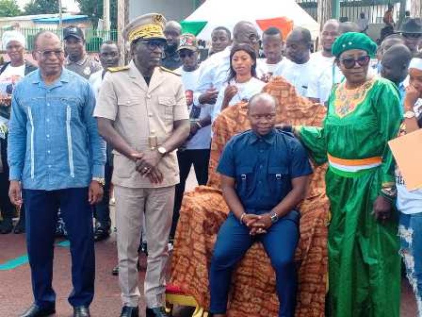 Séguéla : Cérémonie d'investiture du nouveau président de la jeunesse communale