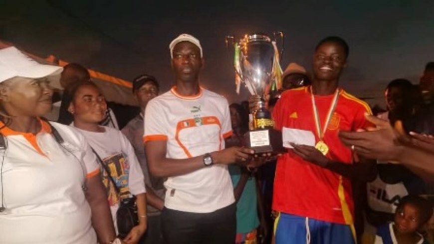 Tournoi de la paix à Abobo Biabou : Fologo Coulibaly (Pdt RHL) à la jeunesse : «Ne vous laissez pas entraîner dans les querelles politiques»