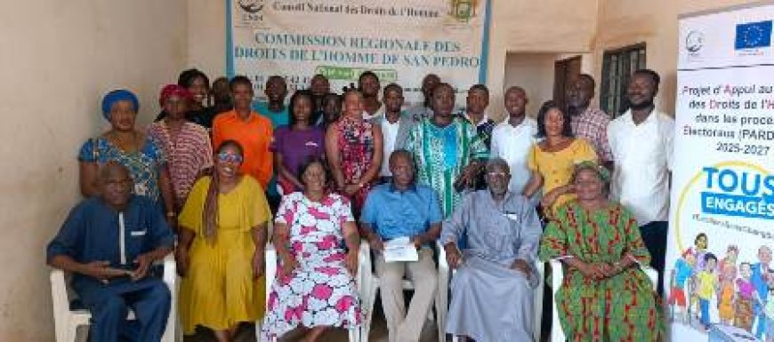 San-Pedro : Femmes et jeunes au cœur d’un forum pour des élections apaisées