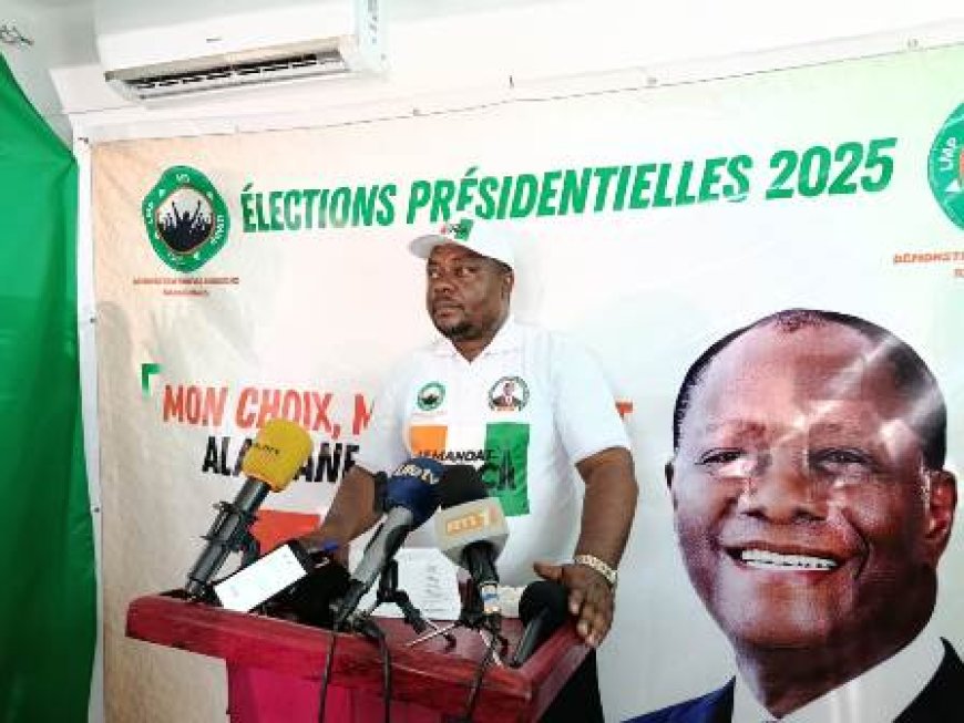 Soutien à la candidature d’Alassane Ouattara/ Zadi Djédjé : " notre slogan est clair, simple et puissant: le mandat du merci