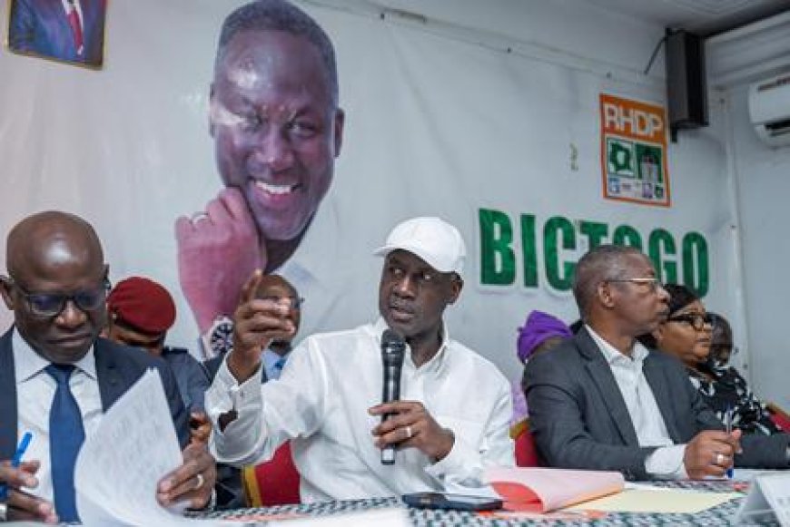 Yopougon : Adama Bictogo prépare une offensive électorale pour  la présidentielle 2025