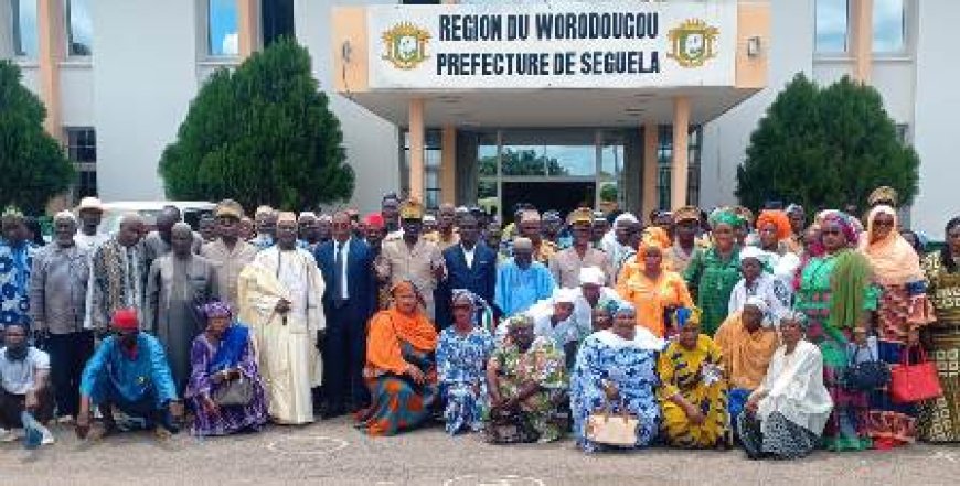 Séguéla : Les populations s'engagent pour une présidentielle sans violence