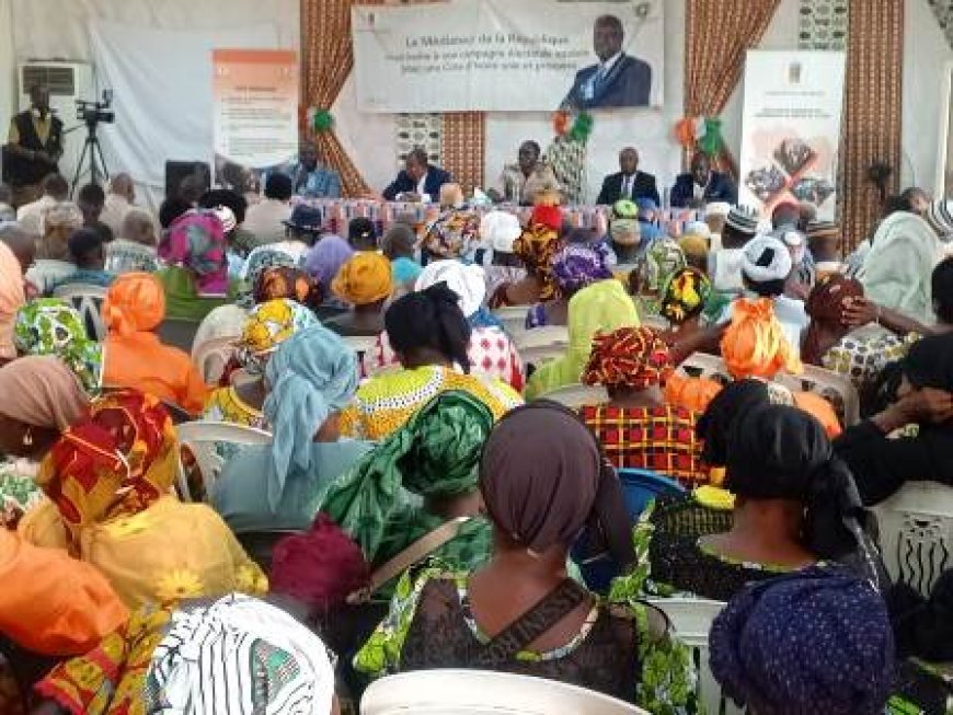 Séguéla : Les populations s'engagent pour une présidentielle sans violence