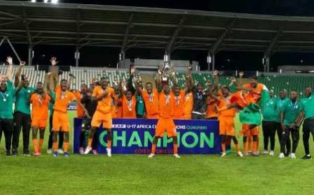 Tournoi UFOA B U17 : La côte d'ivoire s'impose FATAU GHANA et décroche le titre à domicile