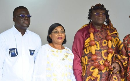 Finale du Tournoi départemental à Guitry : Philippe KRAGBE, le fils du terroir encensé par  le ministre Adjé Silas METCH