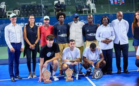Tournoi international FIP Silver Padel 2025 à Abidjan : Finales 100% espagnols remportées par les paires Oliver Artigas-Ramirez Navas (Hommes) et Garcia Roman-Fernandez Gonzalez (Dames)