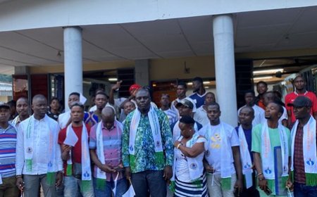 Man / Présidentielle 2025 : La jeunesse communale rallume la flamme de la paix