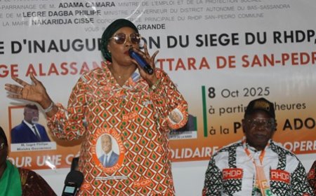 Le RHDP mise sur le bilan d’Alassane Ouattara pour séduire les électeurs de San-Pedro