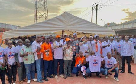 Man / Présidentielle 2025 : Le monde professionnel du Tonkpi s’engage derrière Edwige Diety pour une victoire éclatante du président Alassane Ouattara