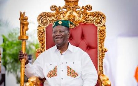 Campagne 2025 : Alassane Ouattara, intronisé Nanan « Yao Afri Yé » à Bondoukou