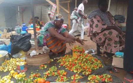Kpapékou : Les commerçants exigent la construction d’un marché moderne