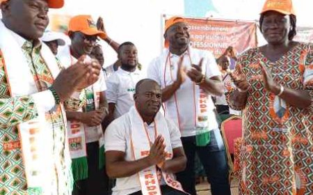 Investiture de Gla Serge : Premier Coordonnateur Régional du RAP-RHDP dans le Gontougo