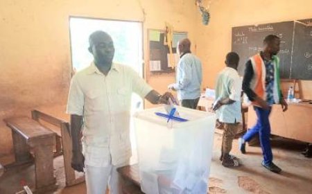 Présidentielle 2025 : le député Diabagaté Moussa a voté à Magam