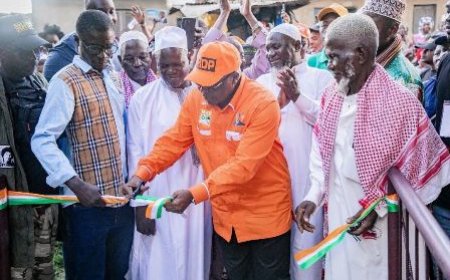 Anyama : Amidou Sylla tient ses promesses avec le lancement du deuxième pont piéton