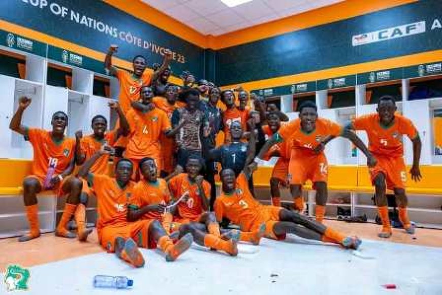Tournoi UFOA B U17 : La côte d'ivoire s'impose FATAU GHANA et décroche le titre à domicile