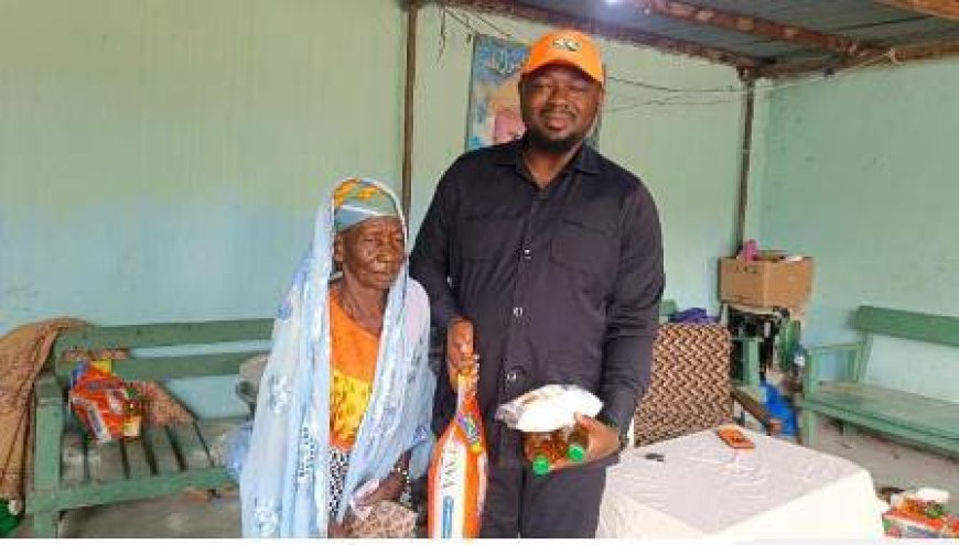 Bouaké : Konan Fabrice soutient les femmes à travers une distribution de vivres