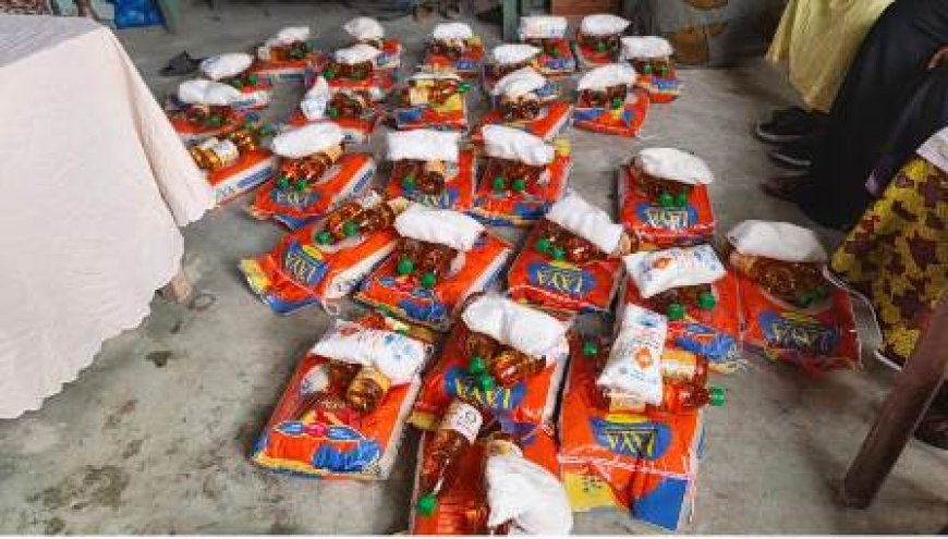 Bouaké : Konan Fabrice soutient les femmes à travers une distribution de vivres