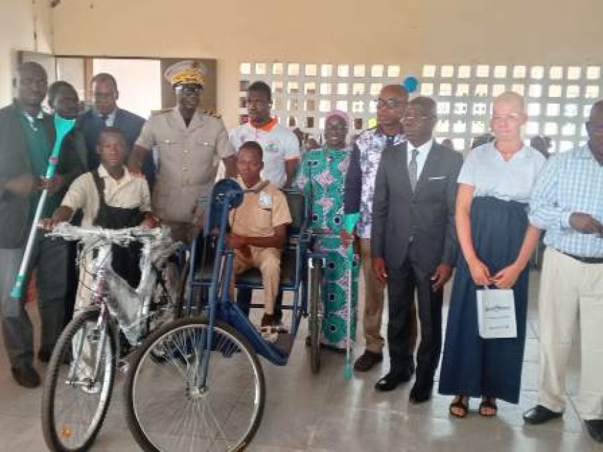 Séguéla : La DRENA solidaire des élèves en situation de handicap