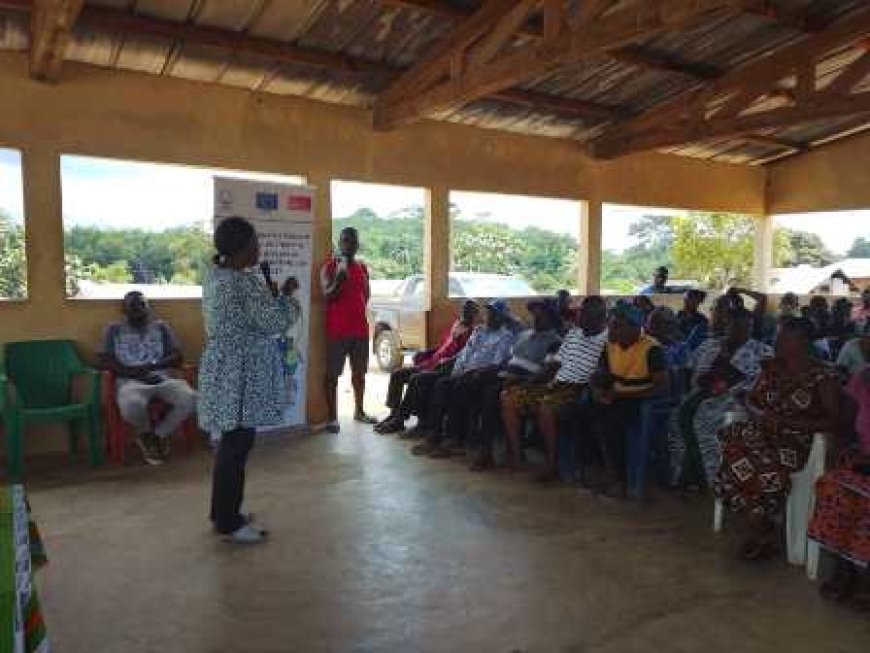 San-Pedro : Le CRDH sensibilise le village de Gbôro sur les missions du CNDH et les élections apaisées