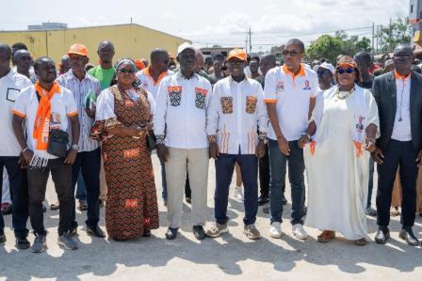 Lancement de la campagne du RHDP à Yopougon : Adama Bictogo mobilise les équipes locales