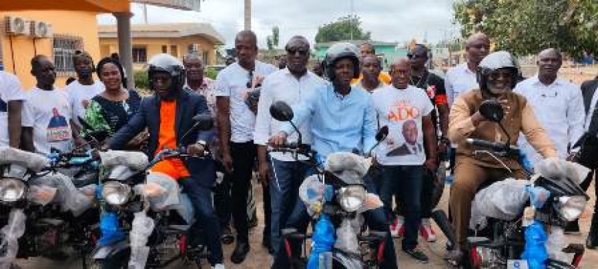 Béoumi / Présidentielle 2025 : Doumbia Mamadou équipe la direction départementale du RHDP pour une campagne efficace