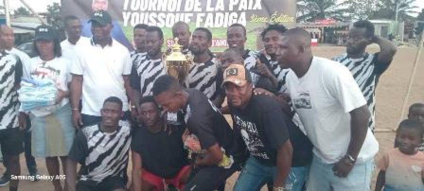 Tournoi de la Paix : le Club des Amis d’Abobo-té s’impose en finale du Trophée Youssouf Fadiga (2-0)