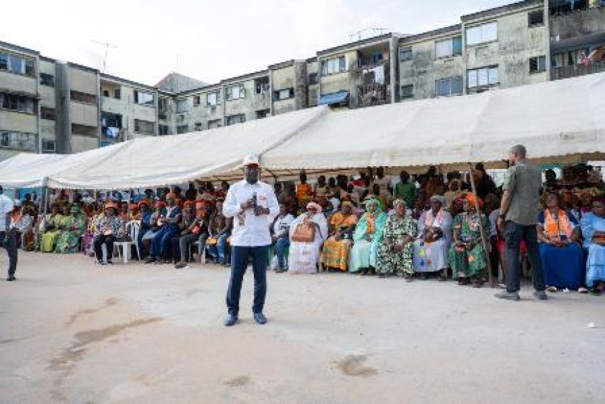 Présidentielle 2025 : Adama Bictogo lance la dynamique de terrain à Yopougon