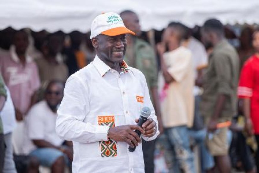 Présidentielle 2025 : Adama Bictogo lance la dynamique de terrain à Yopougon