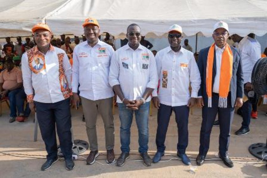 Présidentielle 2025 : Adama Bictogo lance la dynamique de terrain à Yopougon
