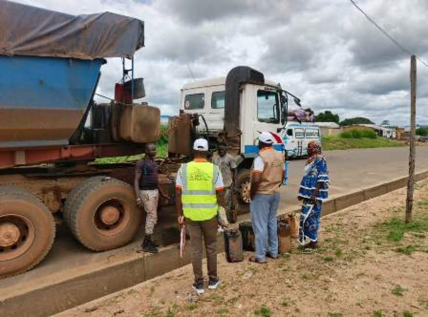 Diarabana (Séguéla) donne le ton pour la 33ème Semaine Nationale de Sécurité Routière