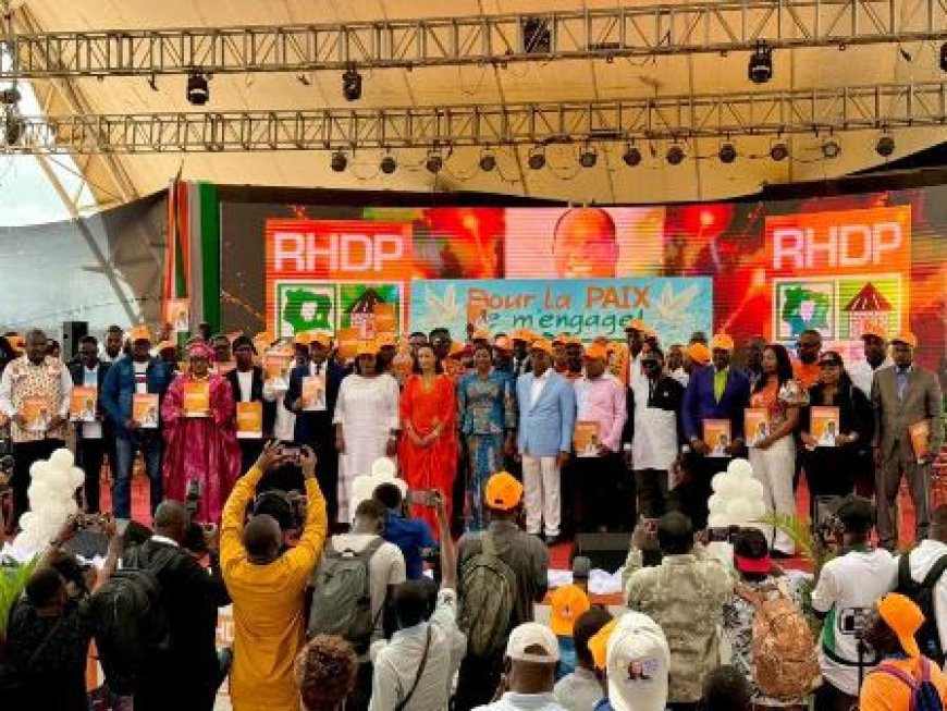 La culture au cœur de la campagne du RHDP : Les champions de la mobilisation présentés