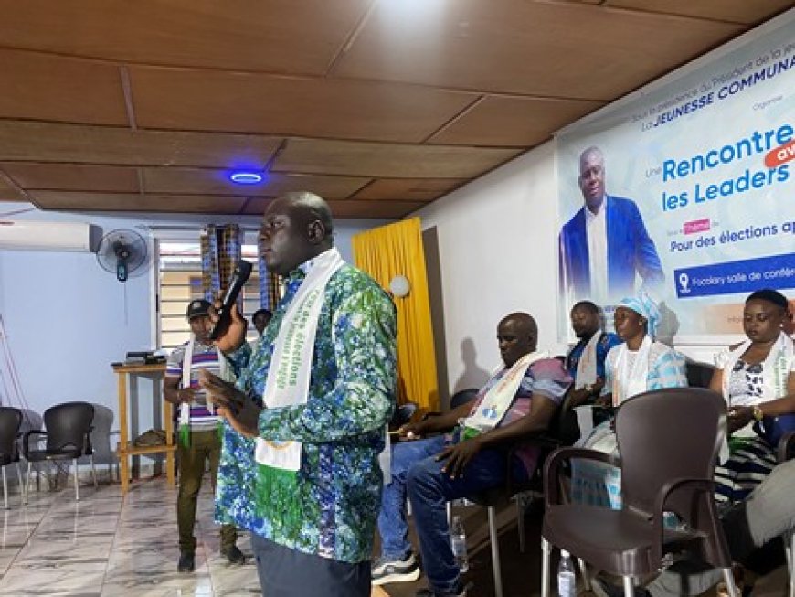 Man / Présidentielle 2025 : La jeunesse communale rallume la flamme de la paix