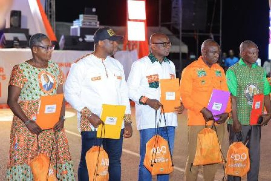 Cavally : Lancement de la campagne RHDP pour Alassane Ouattara, objectif victoire "KO" avec plus de 85%