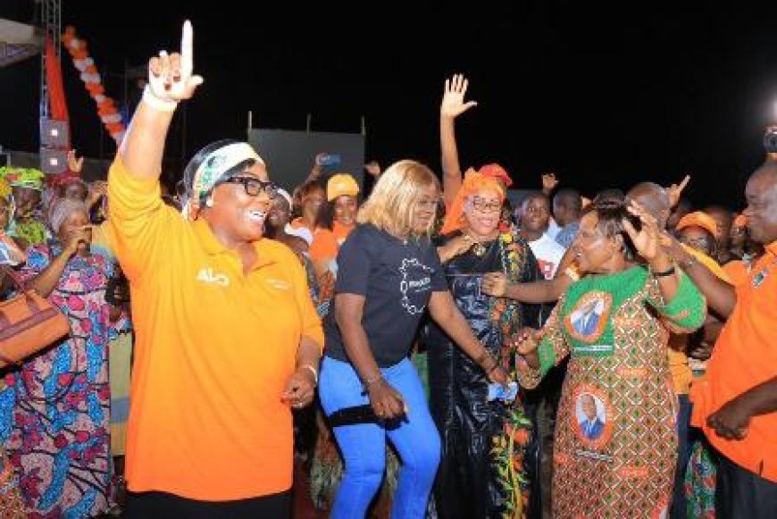 Cavally : Lancement de la campagne RHDP pour Alassane Ouattara, objectif victoire "KO" avec plus de 85%