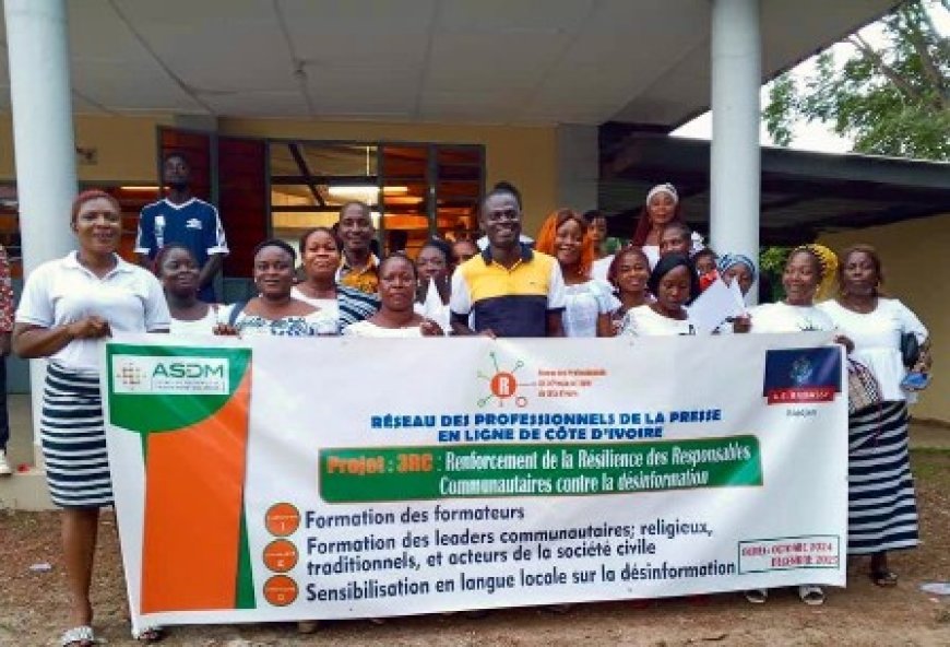 Man : Des leaders communautaires outillés contre la désinformation