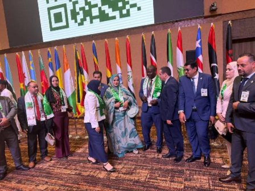 Congrès de la Jeunesse Afro-Arabe 2025 : Le président de l’UCORECI, Konan Fabrice, porte haut la voix de la jeunesse ivoirienne