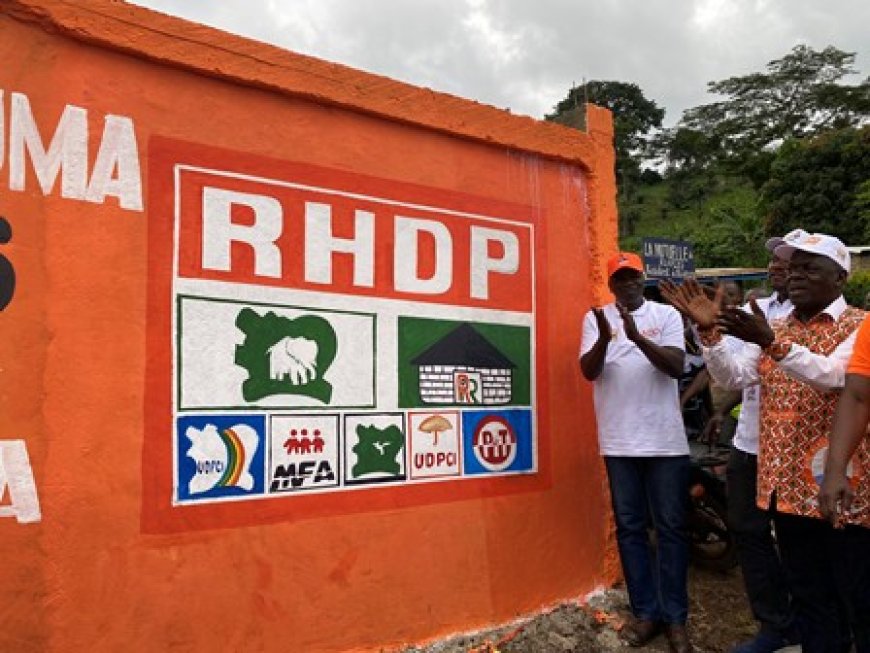 Biankouma sous-préfecture : Le RHDP lance sa campagne dans la ferveur populaire