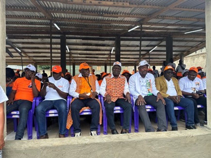 Biankouma sous-préfecture : Le RHDP lance sa campagne dans la ferveur populaire