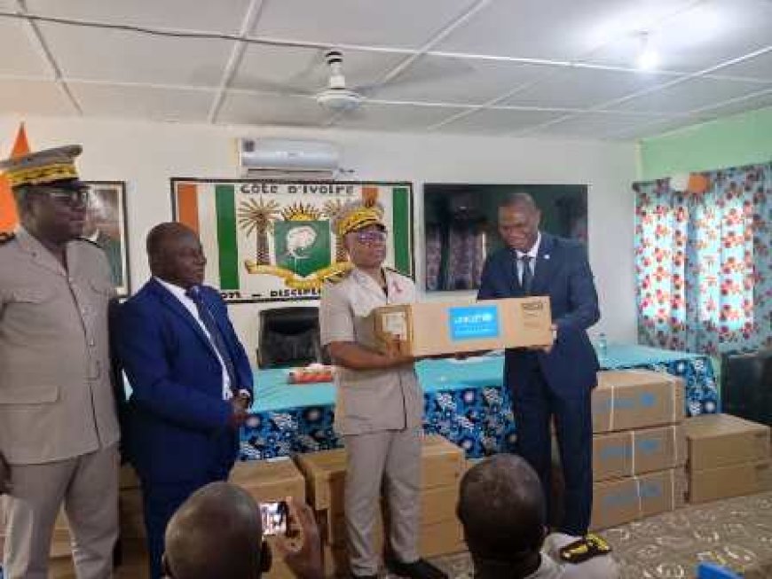 Tchologo : L’UNICEF offre du matériel médical et informatique afin de faire face aux défis humanitaires