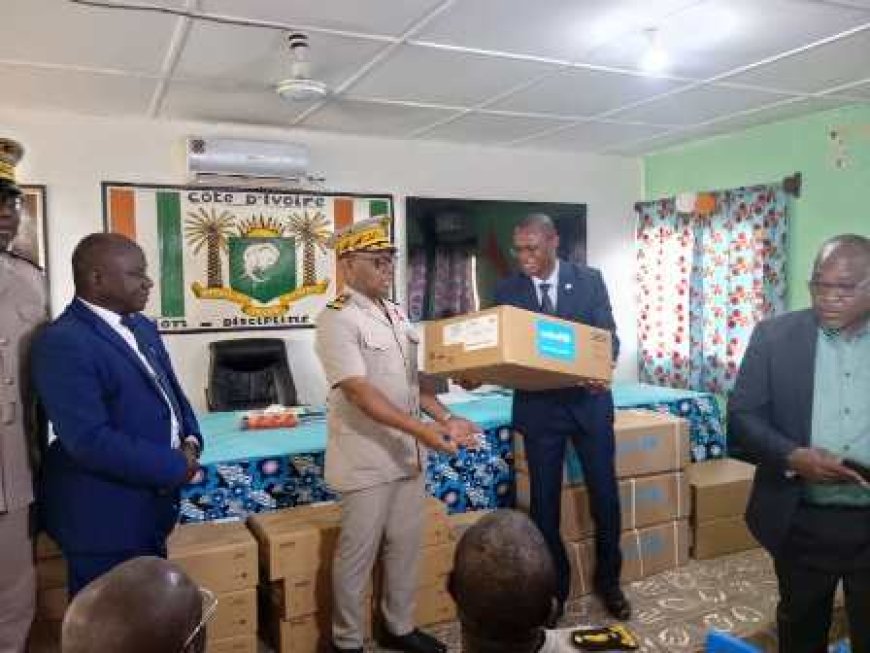 Tchologo : L’UNICEF offre du matériel médical et informatique afin de faire face aux défis humanitaires