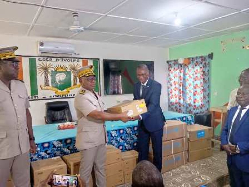 Tchologo : L’UNICEF offre du matériel médical et informatique afin de faire face aux défis humanitaires